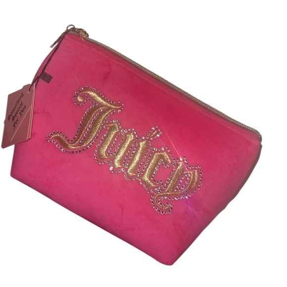 Juicy Couture Vibrant Pink Cosmetic bag - Picture 1 of 2